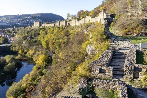 Ruinen Der Mittelalterlichen Festung Tsarevets Veliko Tarnovo Bulgarien — Stockfoto