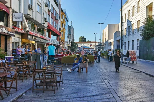 Istanbul Turquía Julio 2019 Panorama Plaza Taksim Centro Ciudad Estambul — Foto de Stock