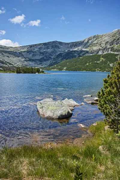 Paysage Lac Stinky Lac Smradlivoto Montagne Rila Bulgarie — Photo