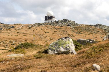 İnanılmaz Sonbahar Manzarası Vitosha Dağı, Sofya Şehir Bölgesi, Bulgaristan