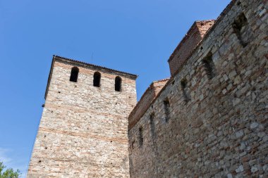 Bulgaristan 'ın Vidin kentindeki Tuna Nehri kıyısındaki Ortaçağ Baba Vida Kalesi