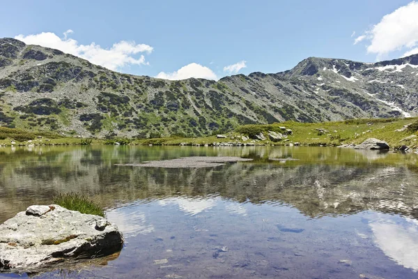 Amazing Landscape Fish Lakes Ribni Ezera Rila Mountain Bulgaria — Stock Photo, Image