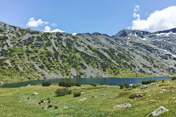 Amazing Landscape Fish Lakes Ribni Ezera Rila Hegy Bulgária — Stock Fotó