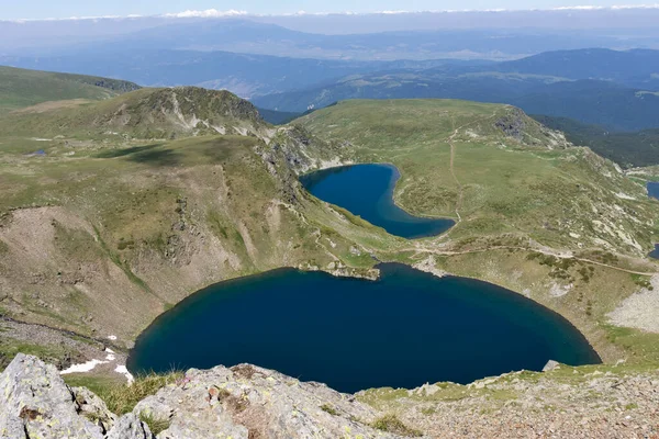 Дивовижний Краєвид Семи Рильських Озер Рильська Гора Болгарія — стокове фото