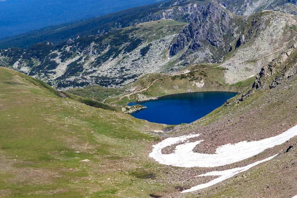 Paesaggio Incredibile Dei Sette Laghi Rila Montagna Rila Bulgaria — Foto Stock