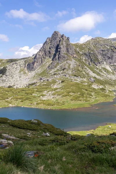 Paysage Incroyable Des Sept Lacs Rila Montagne Rila Bulgarie — Photo