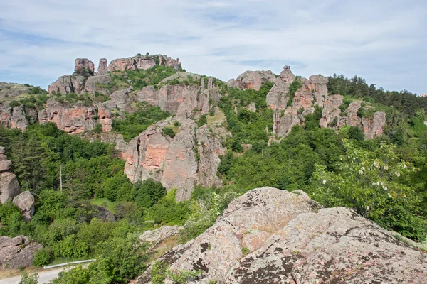 Vista Incrível Belogradchik Rocks Região Vidin Bulgária — Fotografia de Stock