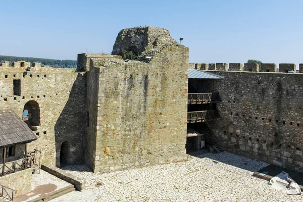 Smederevo Serbia August 2019 Ruïnes Van Het Fort Van Smederevo — Stockfoto