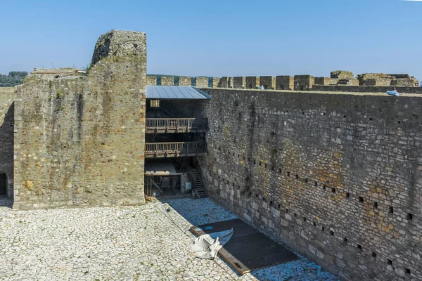 Smederevo Serbia August 2019 Ruïnes Van Het Fort Van Smederevo — Stockfoto