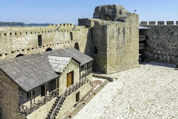 Smederevo Serbia August 2019 Ruïnes Van Het Fort Van Smederevo — Stockfoto