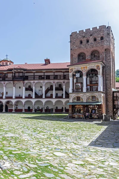 Rila Monastery Bulgarien Juni 2021 Innenansicht Des Klosters Des Ivan — Stockfoto