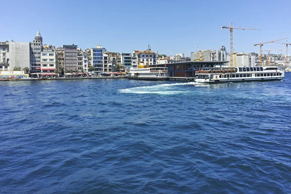 Istanbul Turquía Julio 2019 Increíble Panorámica Del Bósforo Ciudad Estambul — Foto de Stock