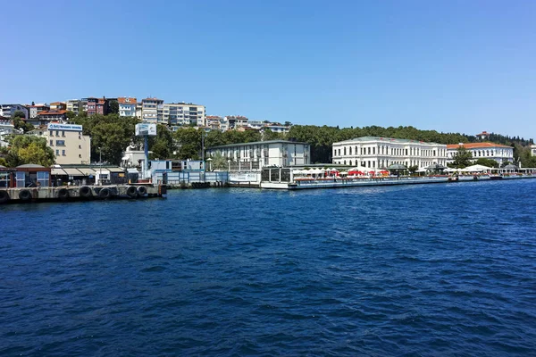 Istanbul Turkey Juli 2019 Fantastisk Panorama Från Bosporen Till Staden — Stockfoto