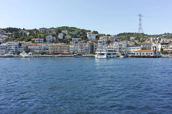 Istanbul Turquía Julio 2019 Increíble Panorámica Del Bósforo Ciudad Estambul — Foto de Stock