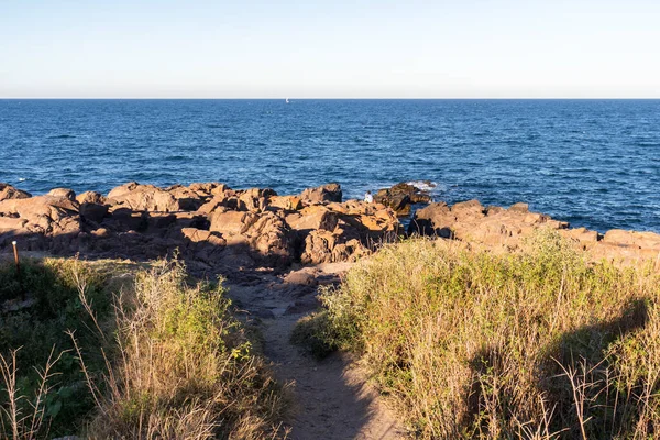 Sozopol Bulgaria Eylül 2020 Bulgaristan Burgaz Bölgesi Sozopol Kentinin Kıyı — Stok fotoğraf