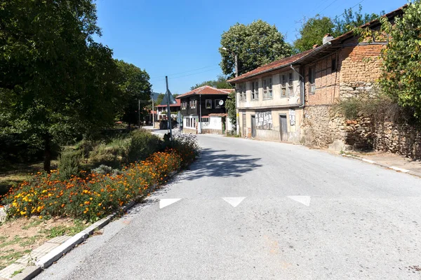 Svezhen Bulgária Setembro 2020 Aldeia Svezhen Com Autênticas Casas Século — Fotografia de Stock