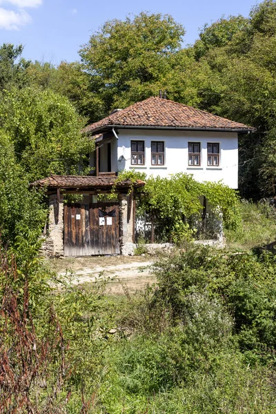 Svezhen Bulgaria Septiembre 2020 Pueblo Svezhen Con Casas Auténticas Del — Foto de Stock