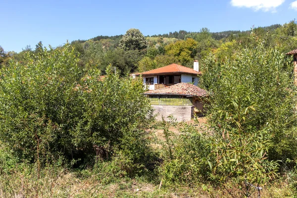 Svezhen Bulgária Setembro 2020 Aldeia Svezhen Com Autênticas Casas Século — Fotografia de Stock