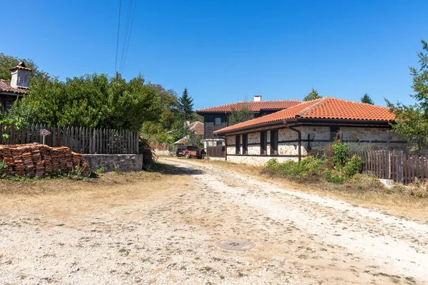 Brashlyan Bulgarien August 2020 Häuser Aus Dem Jahrhundert Historischen Dorf — Stockfoto