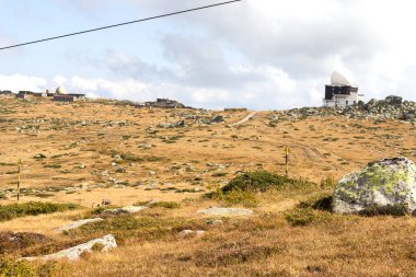 İnanılmaz Sonbahar Manzarası Vitosha Dağı, Sofya Şehir Bölgesi, Bulgaristan