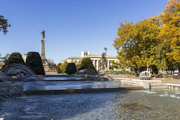 Ruse Bulgarije November 2020 Monument Van Vrijheid Het Centrum Van — Stockfoto