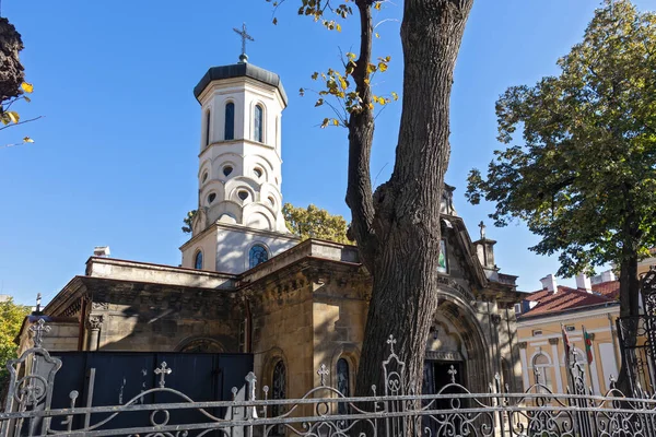 Ruse Bulgaria Noviembre 2020 Iglesia Ortodoxa Santísima Trinidad Centro Ciudad —  Fotos de Stock