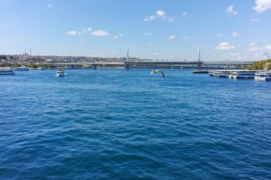 İSTANBUL, TURKEY - 27 Temmuz 2019: İstanbul 'dan İstanbul' a İnanılmaz Panorama