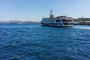 İSTANBUL, TURKEY - 27 Temmuz 2019: İstanbul 'dan İstanbul' a İnanılmaz Panorama