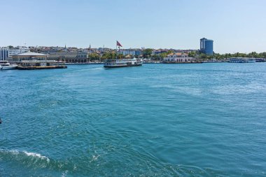 İSTANBUL, TURKEY - 27 Temmuz 2019: İstanbul 'dan İstanbul' a İnanılmaz Panorama