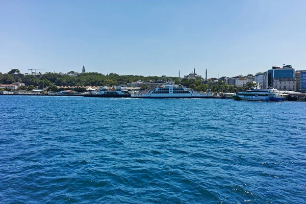 Istanbul Turquia Julho 2019 Panorama Incrível Bósforo Cidade Istambul Turquia — Fotografia de Stock