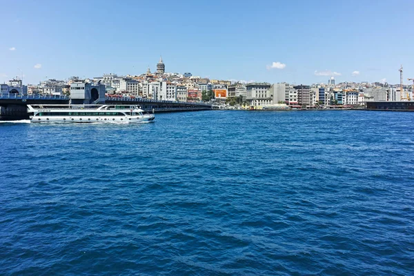 Istanbul Turkey July 2019 Amazing Panorama Bosporus City Istanbul Turkey — Stock Photo, Image