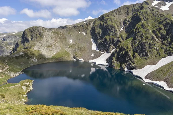 Літній Пейзаж Семи Озер Рильська Гора Болгарія — стокове фото