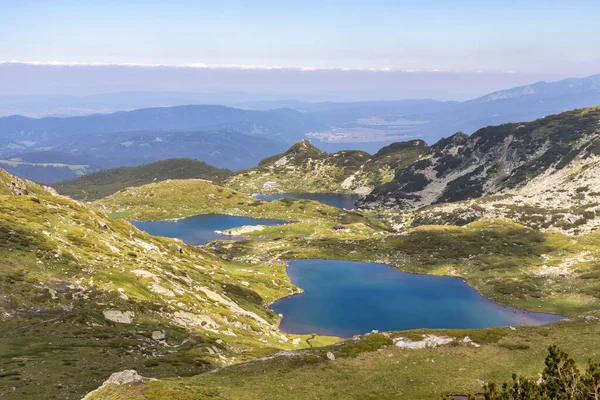 Pemandangan Musim Panas Seven Rila Lakes Rila Mountain Bulgaria — Stok Foto