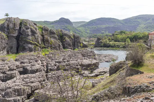 Φαράγγι Sheytan Dere Shaitan River Κάτω Από Φράγμα Studen Kladenets — Φωτογραφία Αρχείου