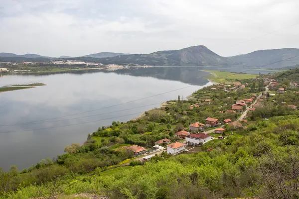 Пейзаж Studen Kladenets Reservoir Kardzhali Region Болгарія — стокове фото