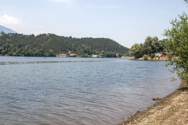 Sommer Blick Auf Pancharevo See Sofia Stadt Region Bulgarien — Stockfoto