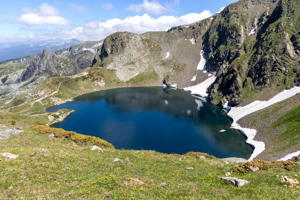 Удивительный Пейзаж Семи Рильских Озер Гора Рила Болгария — стоковое фото