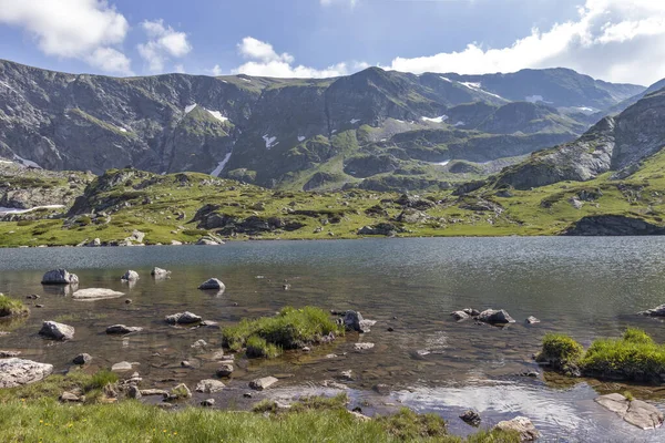 Удивительный Пейзаж Семи Рильских Озер Гора Рила Болгария — стоковое фото