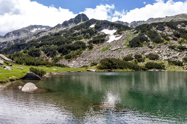 Erstaunliche Landschaft Des Muratovo Sees Hvoynato Pirin Gebirge Bulgarien — Stockfoto