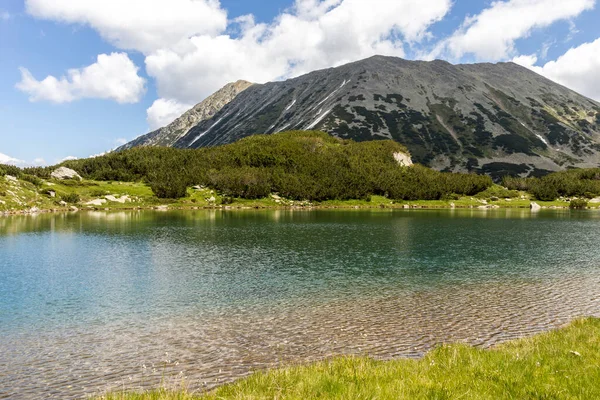 Úžasná Krajina Jezera Muratovo Hvoynato Hoře Pirin Bulharsko — Stock fotografie