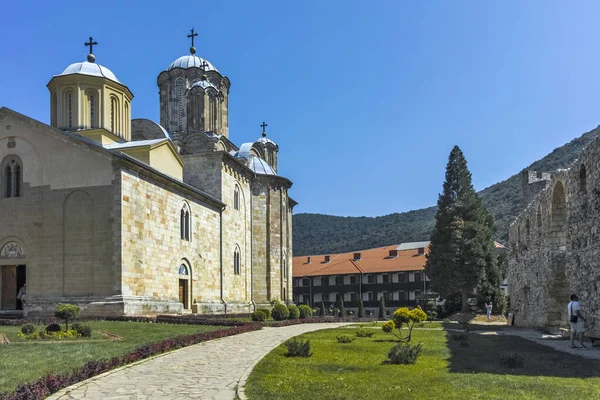 Despotovac Serbia Ağustos 2019 Manasija Manastırı Sumadija Batı Sırbistan Daki — Stok fotoğraf