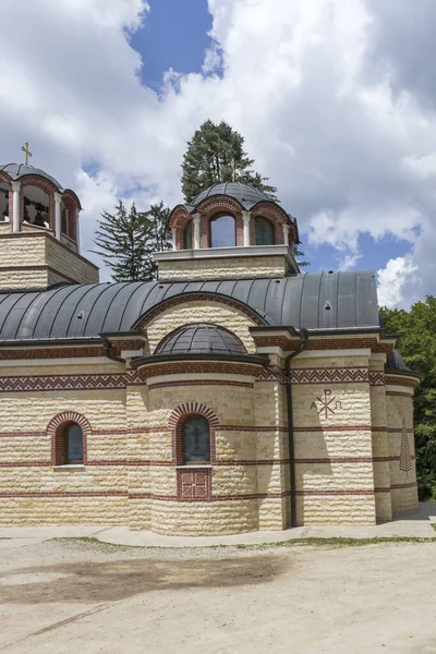 Monastero Divotino Ortodosso Dedicato Alla Santissima Trinità Lyulin Mountain Sofia — Foto Stock