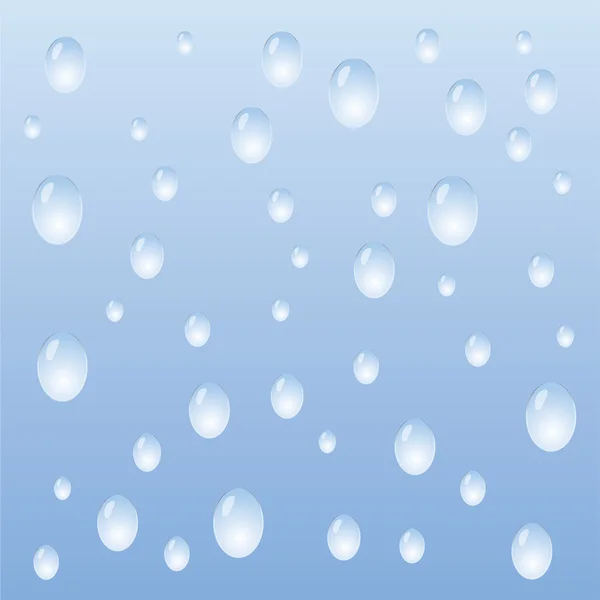 Gotas de agua fondo — Archivo Imágenes Vectoriales