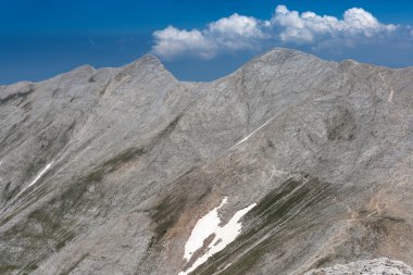 Panoramik Kutelo tepe ve Koncheto, Pirin Dağı