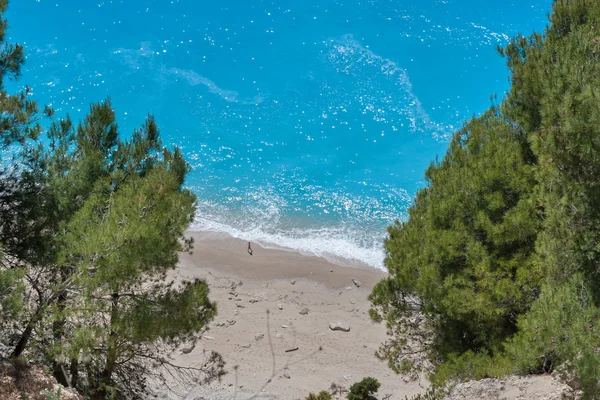 Gialos plaży na wyspie Lefkada — Zdjęcie stockowe