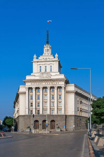 Independence square and governmental buildings, Sofia City — Stock Photo, Image