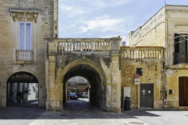 LECCE, İtalya - 12 Mayıs 2024: İtalya 'nın Apulia Bölgesi' ndeki Eski Lecce kasabasının muhteşem manzarası