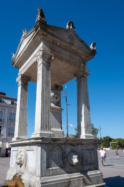 NIS, SERBIA - 21 Eylül 2025: Sırbistan 'ın Niş kentinin şaşırtıcı Panoraması