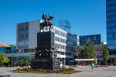 NIS, SERBIA - 21 Eylül 2025: Sırbistan 'ın Niş kentinin şaşırtıcı Panoraması