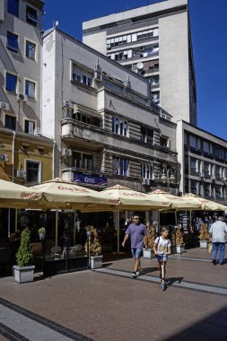 NIS, SERBIA - 21 Eylül 2025: Sırbistan 'ın Niş kentinin şaşırtıcı Panoraması